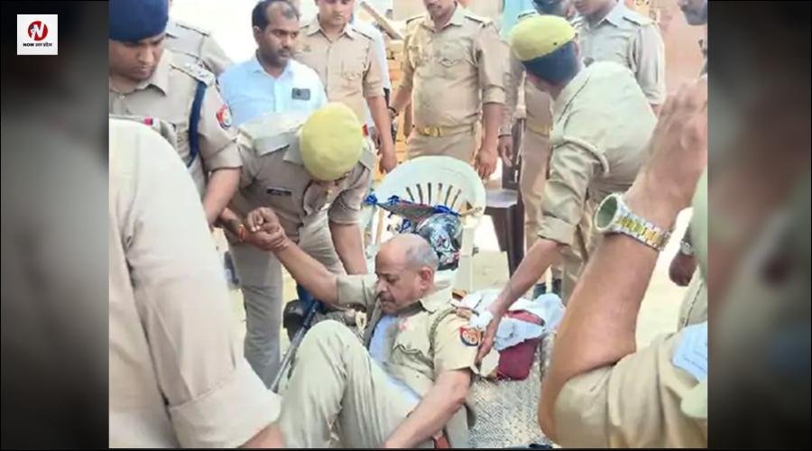 डॉ. आंबेडकर के पोस्टर जलाने पर भारी बवाल, जमकर हुआ पथराव, ACP का सिर फटा, 5 थानों की पुलिस तैनात