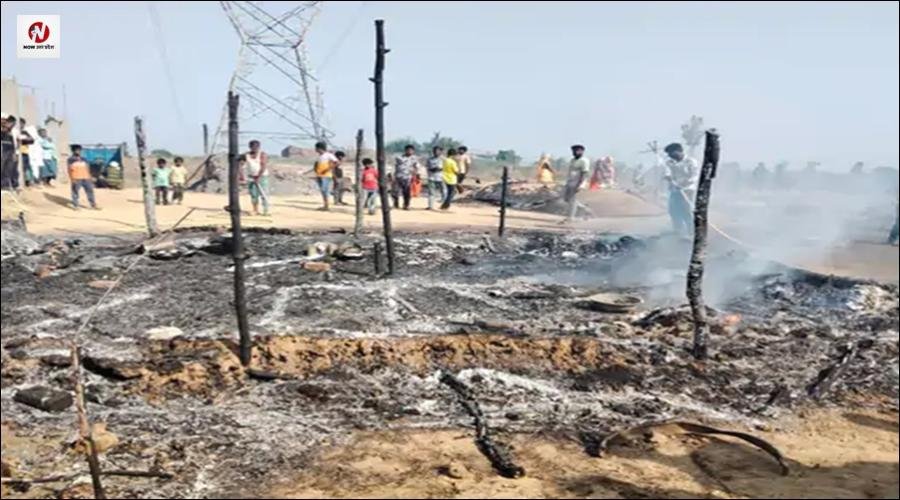 झोपड़ी में सो रही थी बच्ची, अचानक छप्पर में लग गई आग, हमेशा के लिए सो गई मासूम जिंदगी, जिसने भी देखा निकल गई चीख